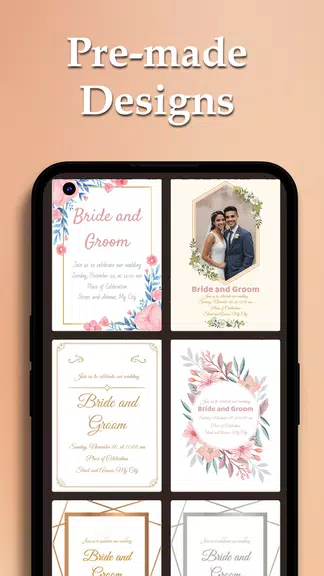 Custom Wedding Cards Maker应用截图第1张
