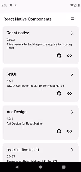 Expo & React Native components スクリーンショット 1