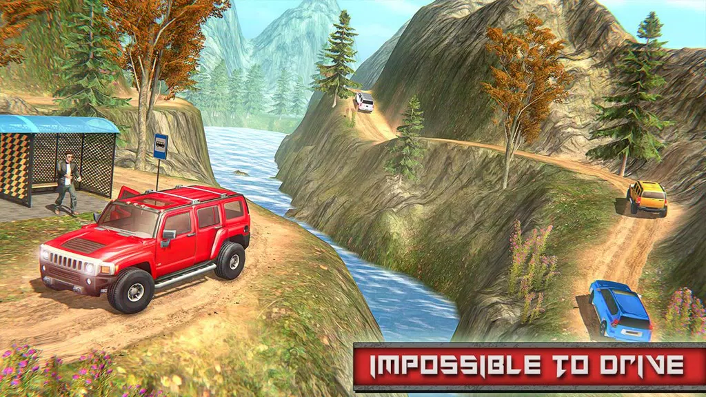 Offroad City Taxi Game Offline應用截圖第3張