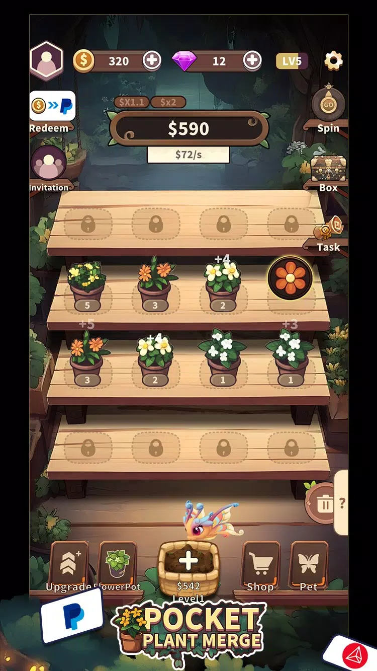 Pocket Plant Merge Capture d’écran 3