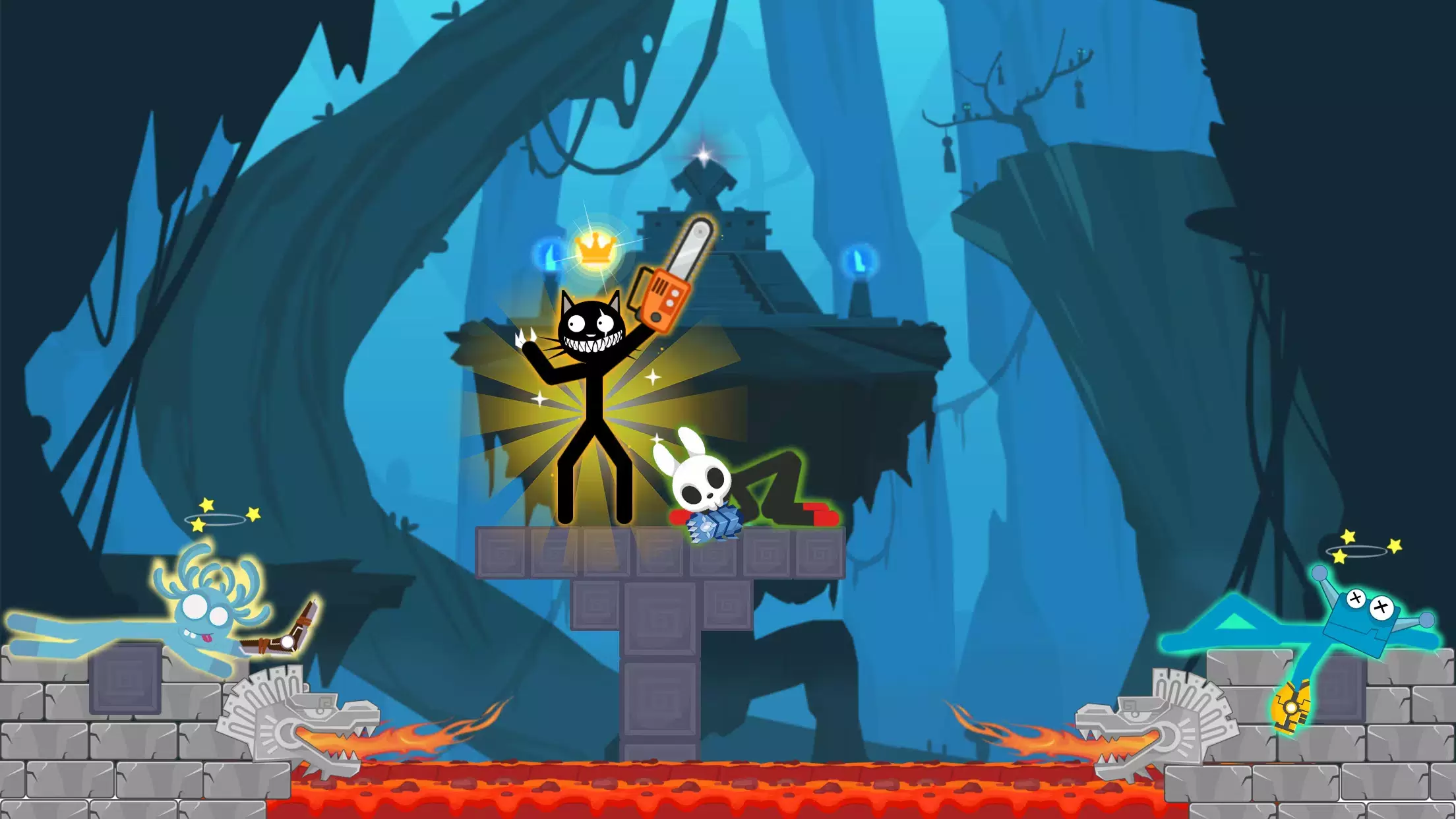 Supreme Brawl Stick Fight Game Captura de tela 3