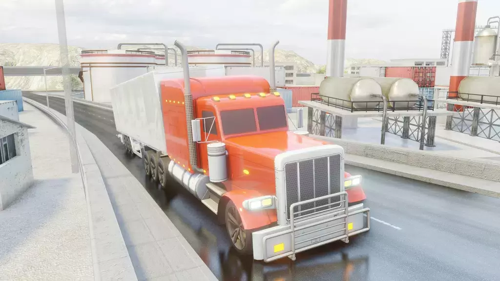 Usa Truck Simulator Car Games应用截图第3张