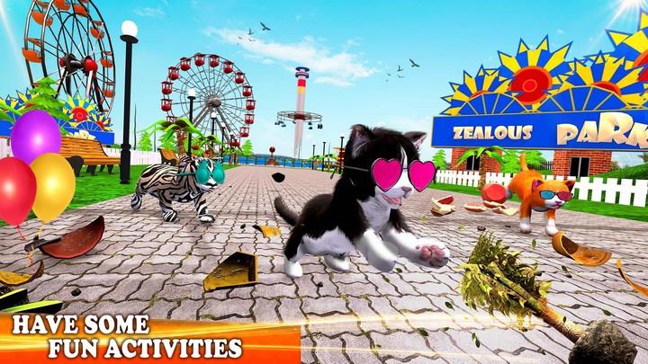 Pet Cat Simulator Cat Games スクリーンショット 3