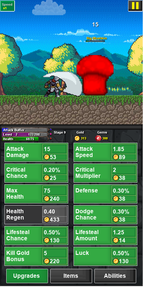 Knights Run Roguelite Defense 스크린샷 3