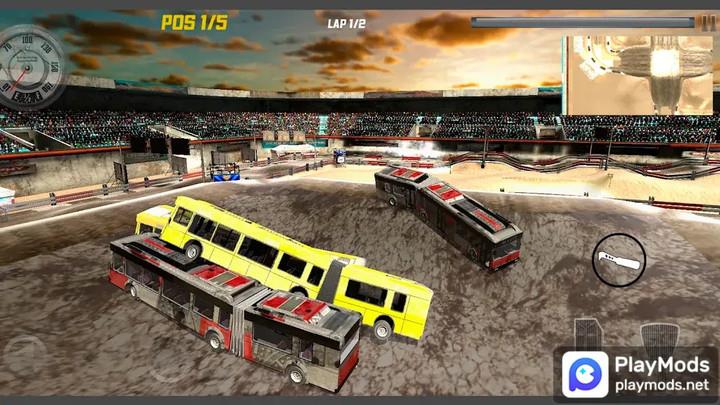 Long Bus Derby Battle Forever Captura de tela 3