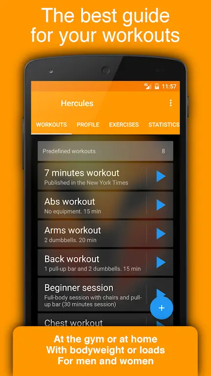 Hercules Workout应用截图第4张