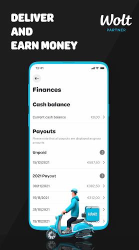 Wolt Courier Partner スクリーンショット 1