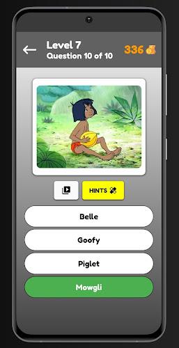 Guess Cartoon Character Quiz スクリーンショット 3