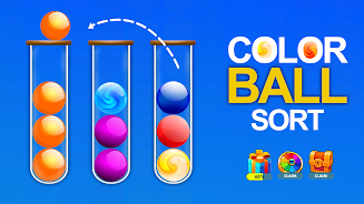 Color Ball Sort Puzzle Game 3D Capture d'écran 2