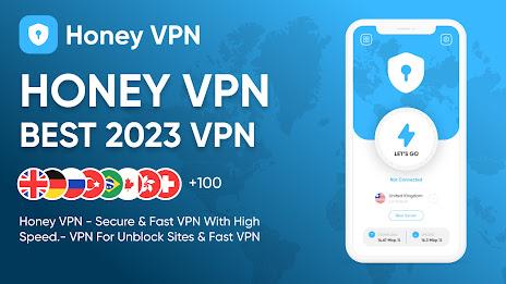 Honey VPN - Fast & Secure Скриншот 1