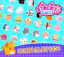 Stacky Cat kawaii runner Game应用截图第3张