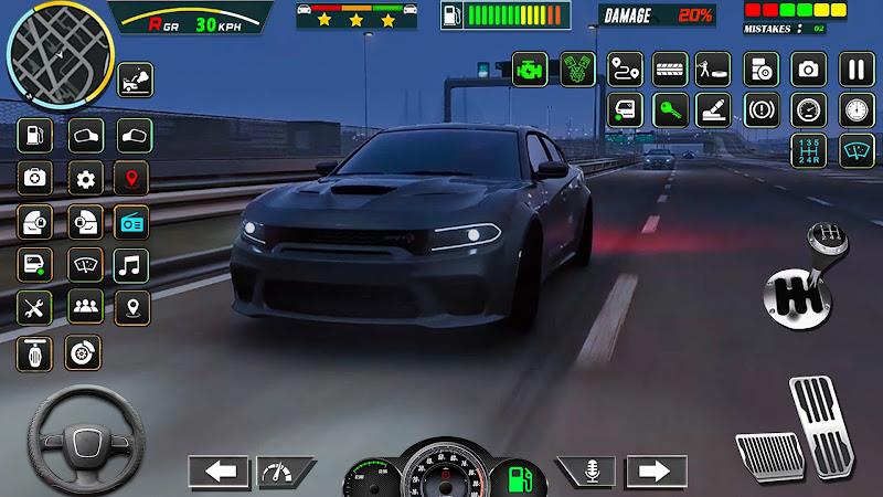 US Car Driving Simulator Game स्क्रीनशॉट 2