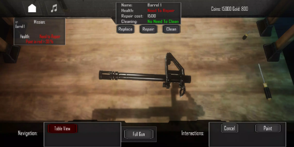 Gun Builder GunSmith simulator repair應用截圖第1張
