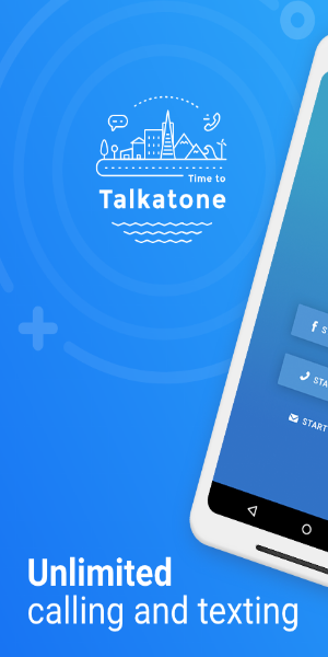 Talkatone: Texting & Calling Capture d'écran 2