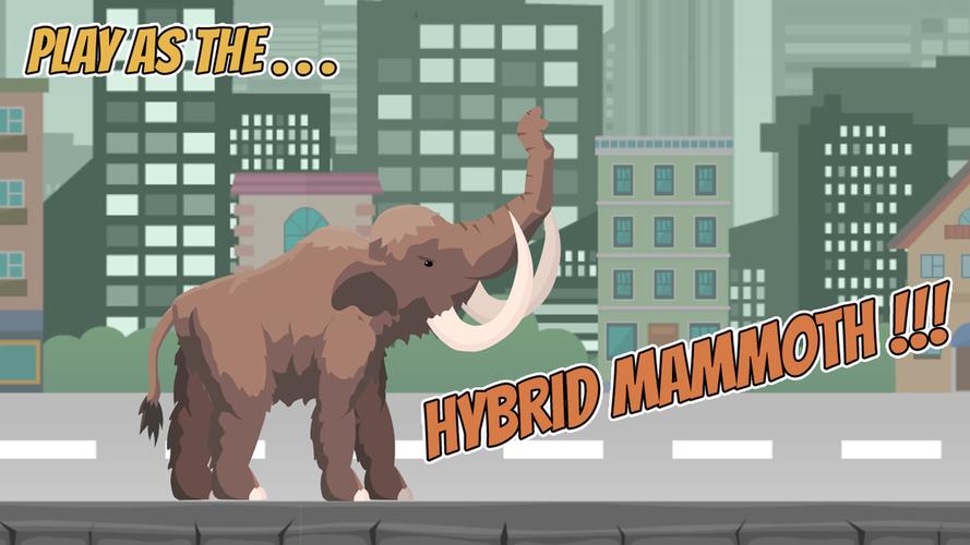 Hybrid Mammoth: City Rampage スクリーンショット 1
