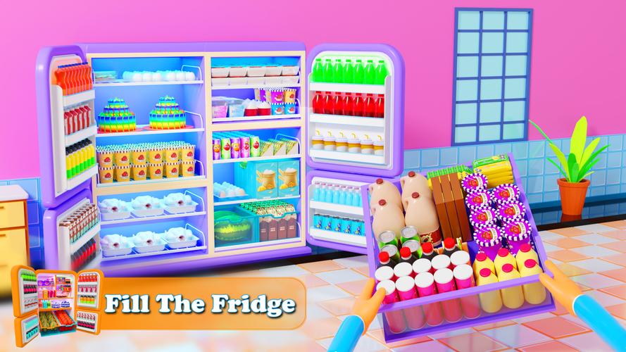 Fill The Fridge Organizer Game应用截图第1张