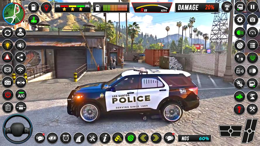 City Police Cop Car Driving 3D स्क्रीनशॉट 2