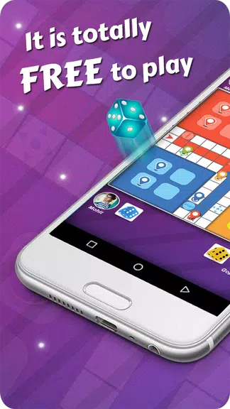 Ludo game - free board game play with friends應用截圖第1張