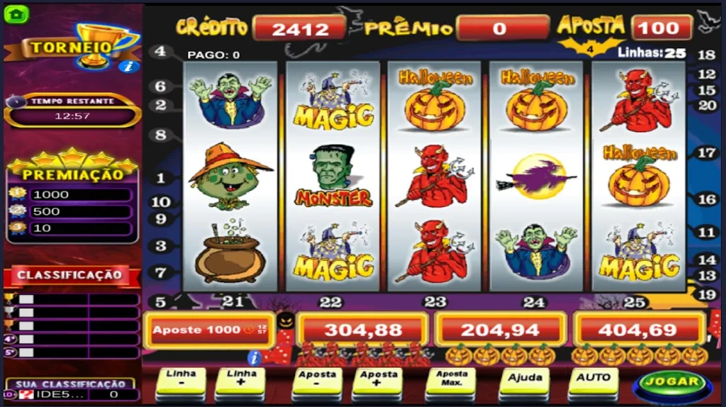 Halloween Caça Niquel Slot Скриншот 1