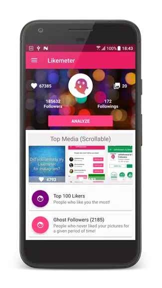 Likes & Ghost Followers for Instagram應用截圖第1張