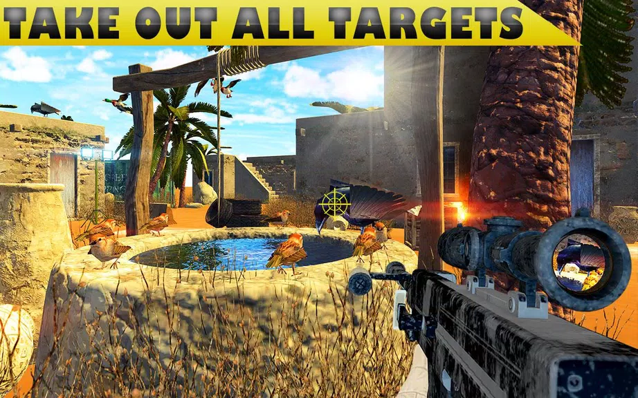 Desert Birds Sniper Shooter 3D應用截圖第4張