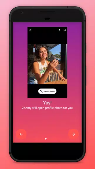 Zoomy for Instagram - Big HD profile photo picture應用截圖第3張