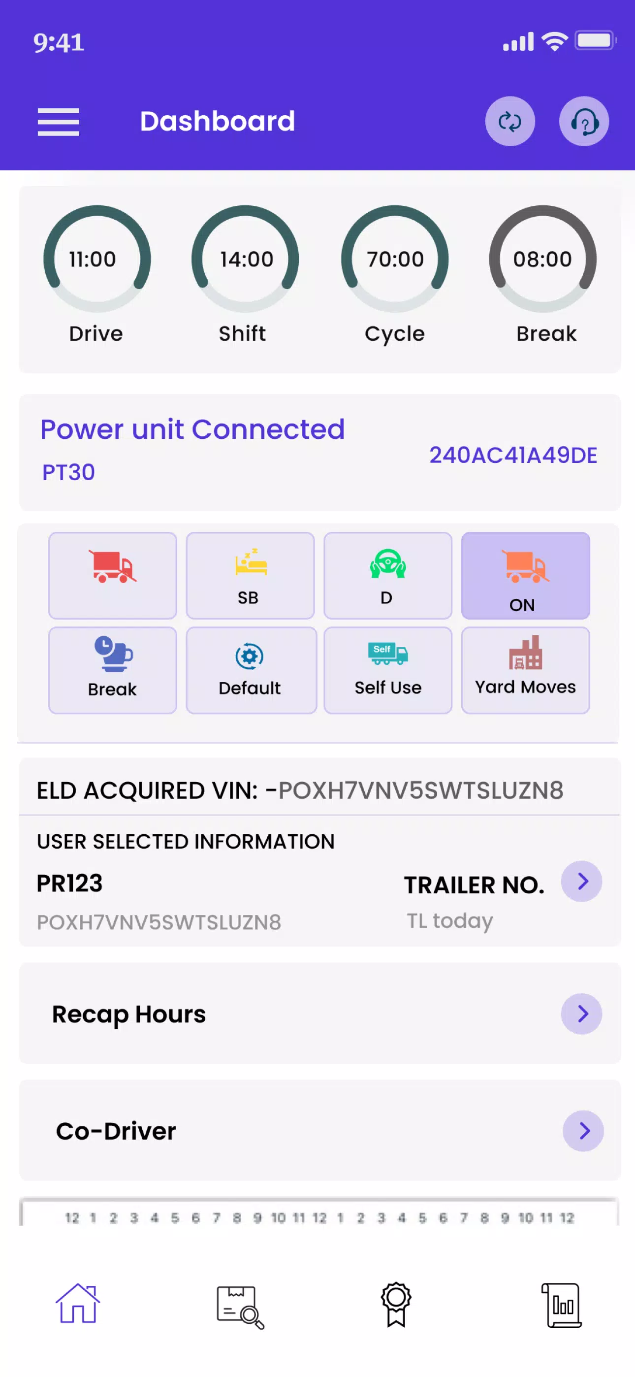 ELD Mandate HOS 스크린샷 3