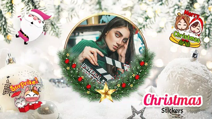 Christmas Photo Frames, Editor 스크린샷 2