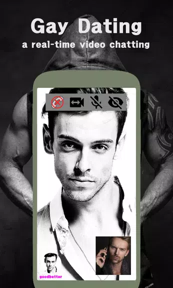 TopGay - gay video chat, gay friends, gay dating Скриншот 1