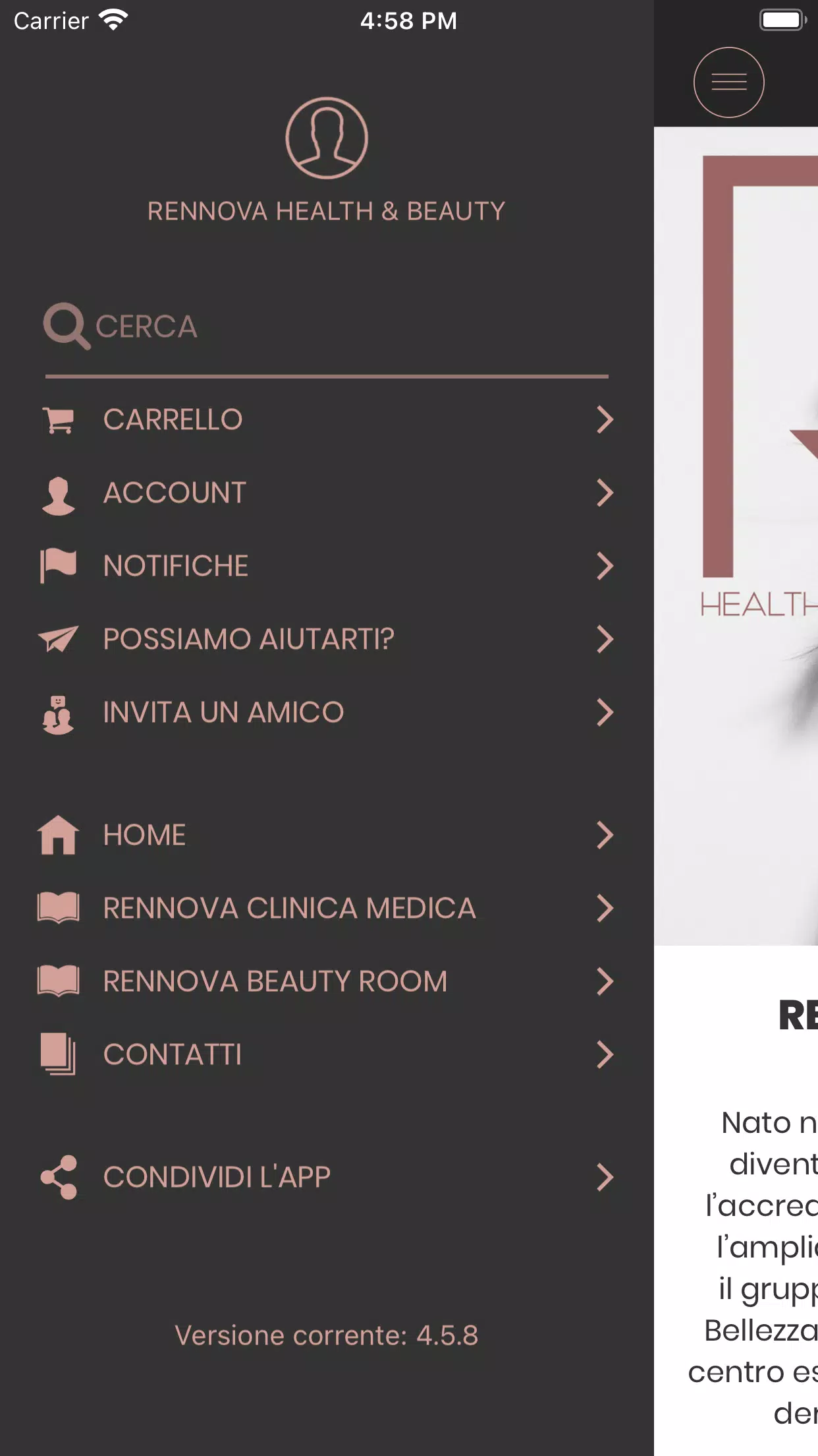 RENNOVA HEALTH & BEAUTY Capture d’écran 3