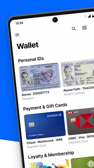 Folio: Digital Wallet App應用截圖第1張