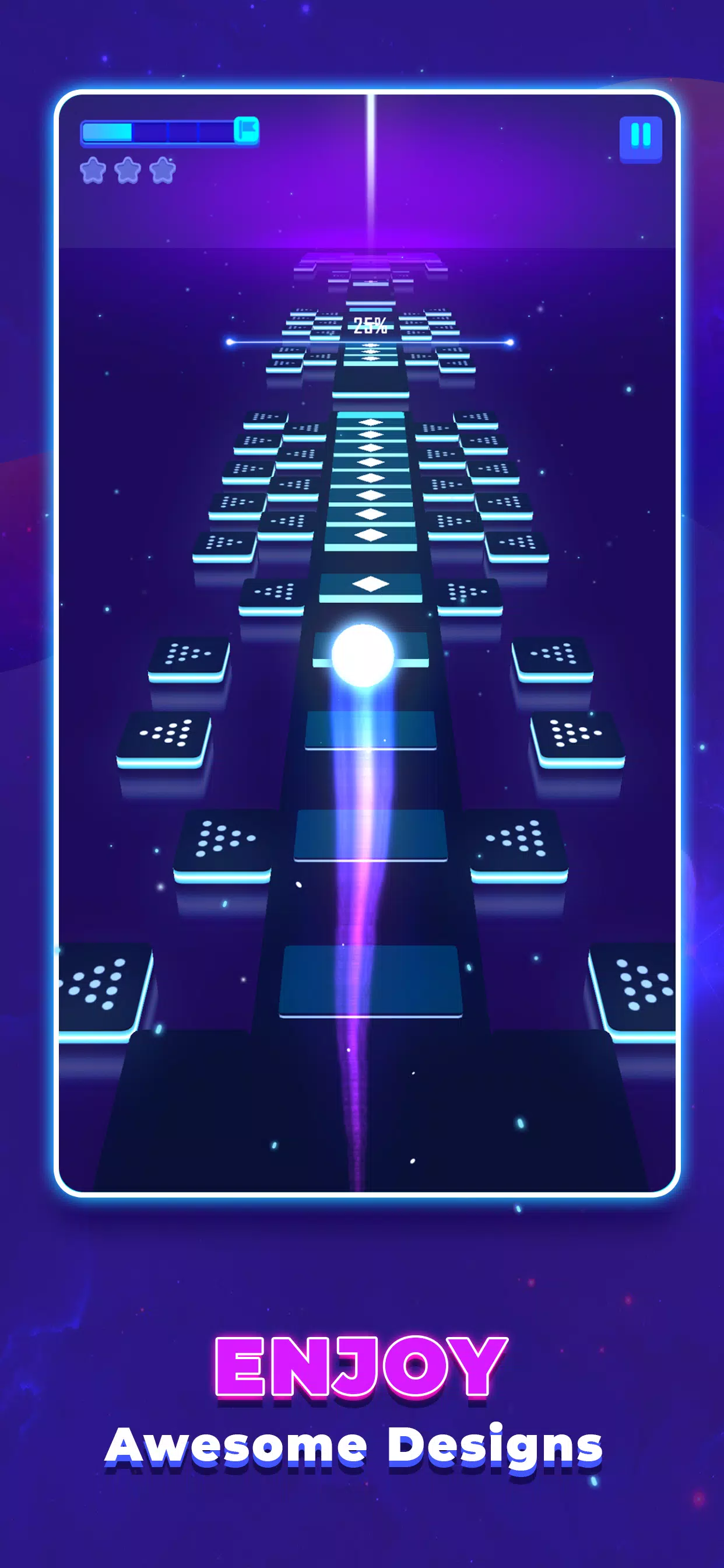 Jump Ball: Tiles and Beats應用截圖第4張