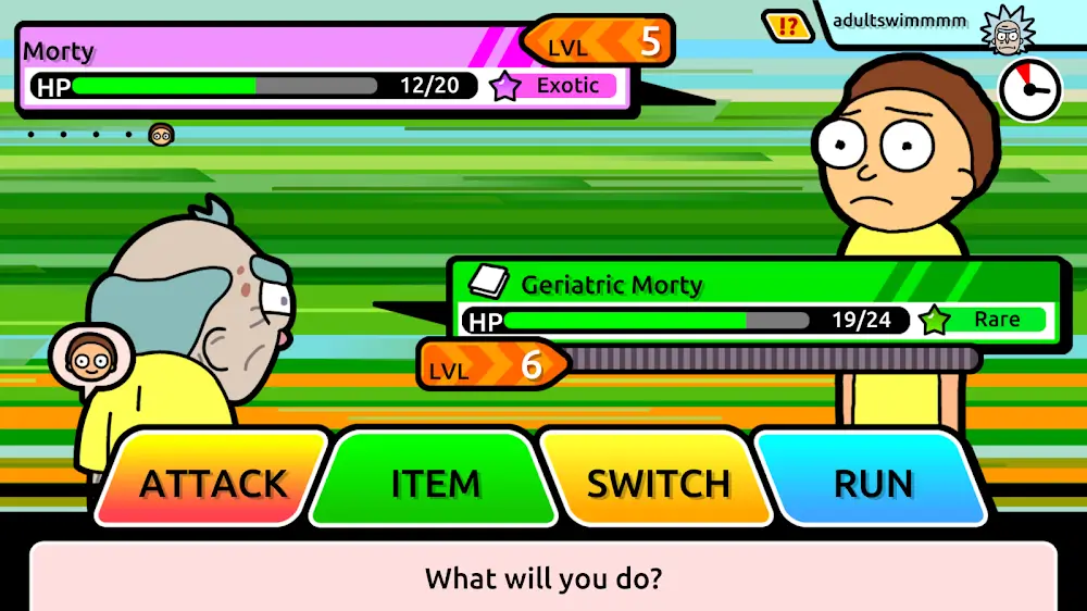 Rick and Morty: Pocket Mortys 스크린샷 3