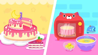 DuDu Dessert Shop DIY Games Captura de pantalla 3