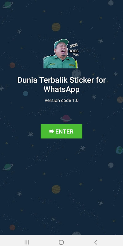 Dunia Terbalik WA Sticker Captura de tela 1