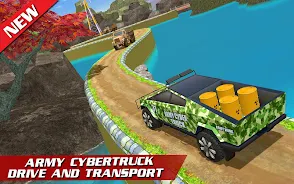 Offroad US Army Truck Driving應用截圖第1張