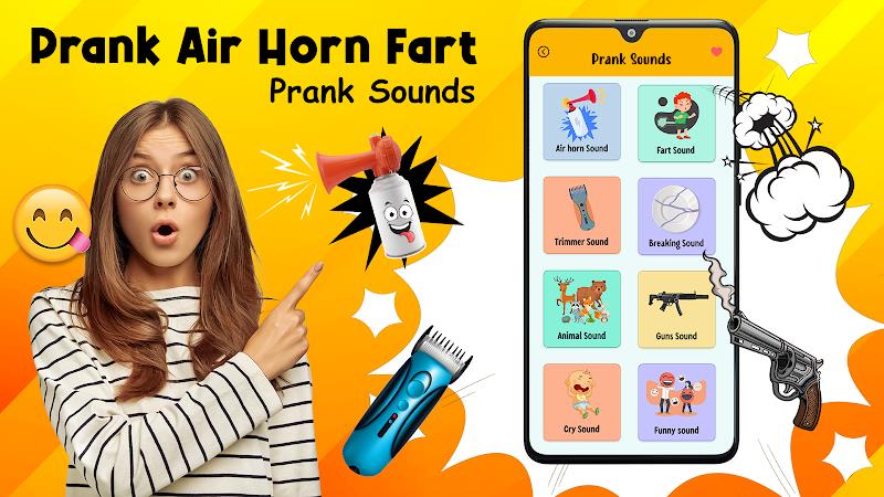 Prank Air Horn Fart Clipper Captura de tela 4