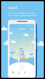 Kecilin VPN+ Data Saver Capture d'écran 1