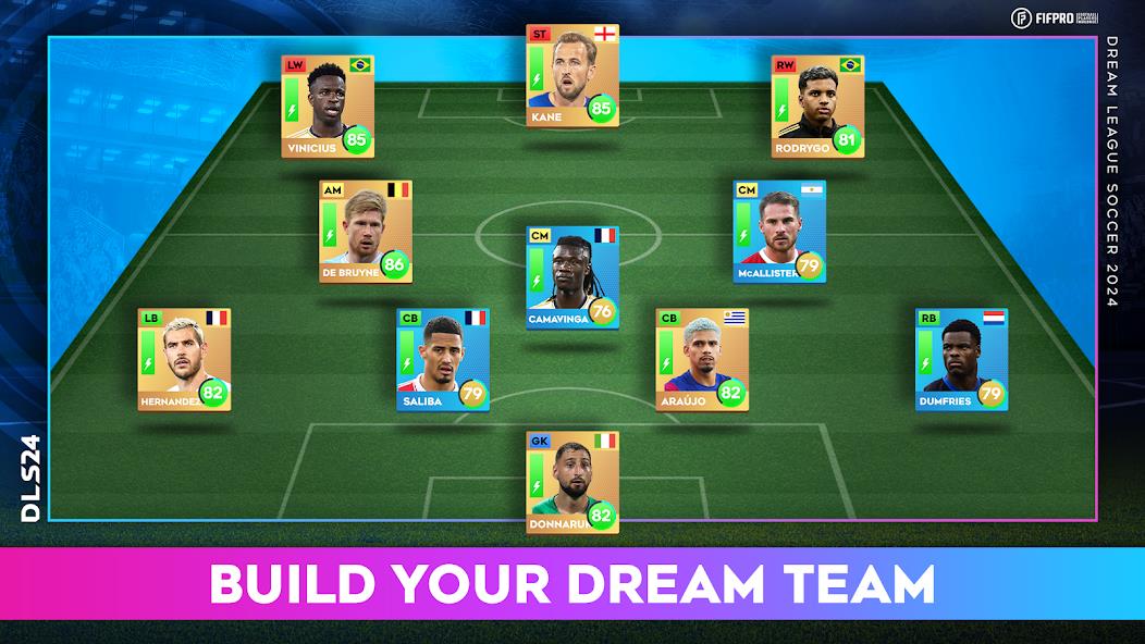 Dream League Soccer 2024 Mod スクリーンショット 4