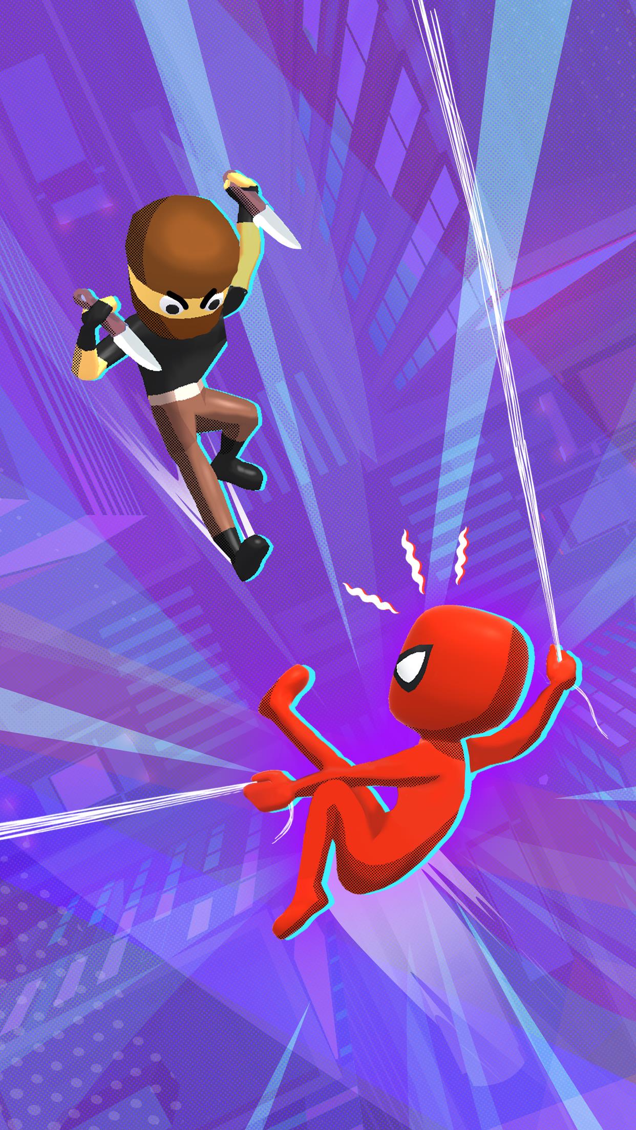 Web Master: Stickman Superhero 스크린샷 1