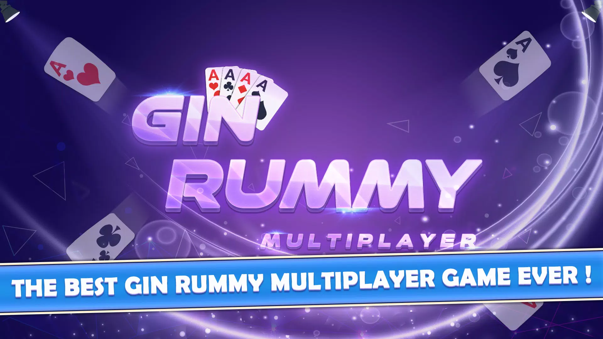 Gin Rummy Multiplayer Capture d'écran 1