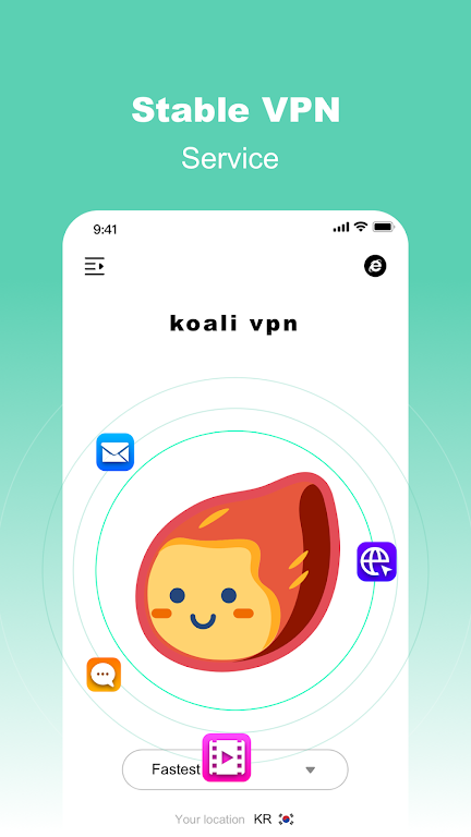 KoaliVPN स्क्रीनशॉट 1