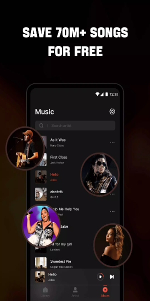 Offline Music Player - Mixtube スクリーンショット 2