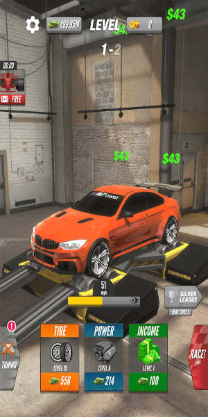 Dyno 2 Race - Car Tuning Screenshot 2