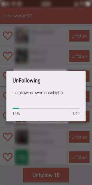 Unfollower Plus - Non followers & Following スクリーンショット 2