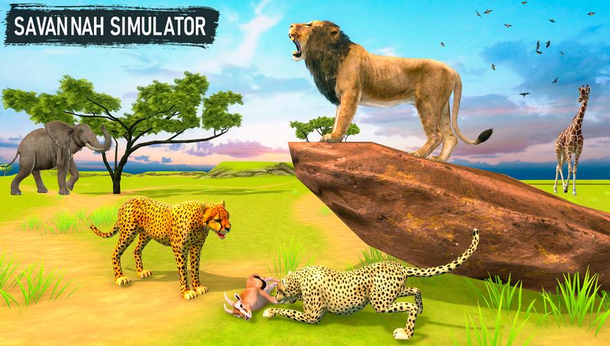 Savanna Safari: Land of Beasts Capture d’écran 1