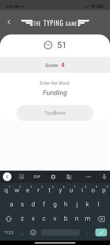 The Typing Game應用截圖第1張