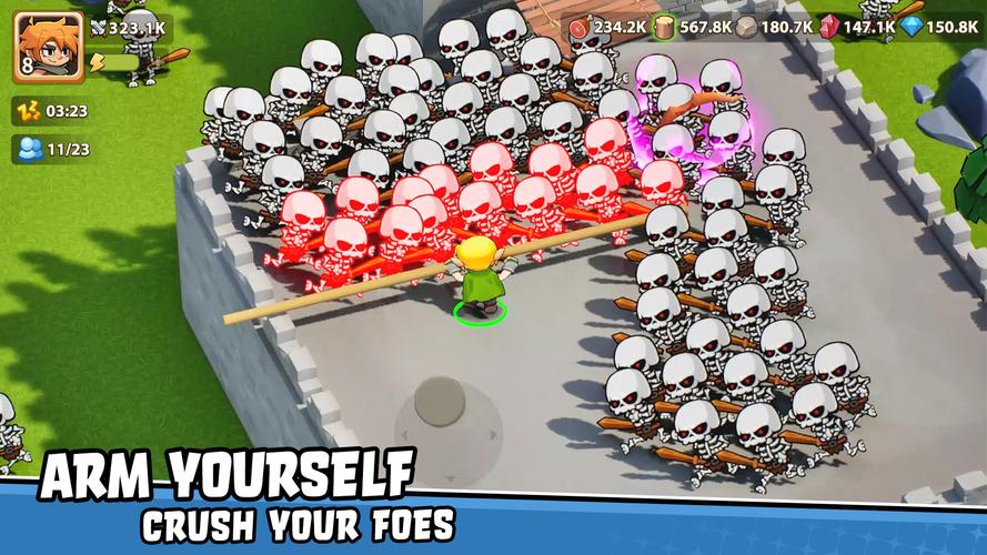 Top Heroes: Kingdom Saga 스크린샷 3
