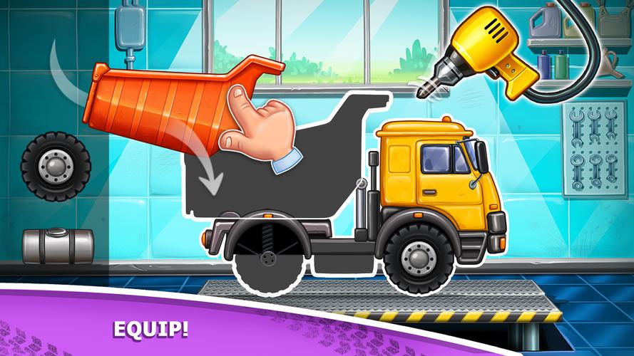 Kids truck games Build a house應用截圖第1張