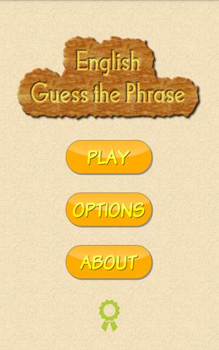 English Guess The Phrase應用截圖第1張